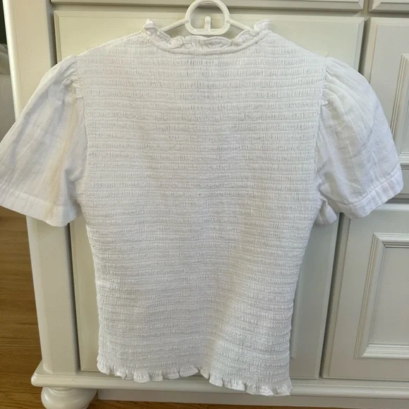 ME+EM cheesecloth shirred top - Picture 4 of 5